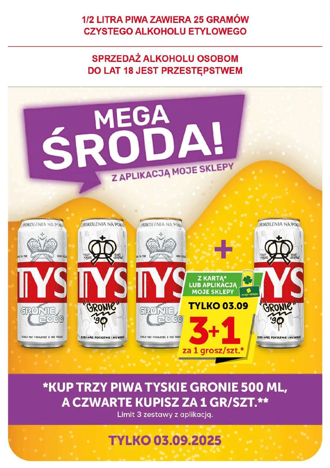 gazetka promocyjna groszek Supermarket - Strona 34