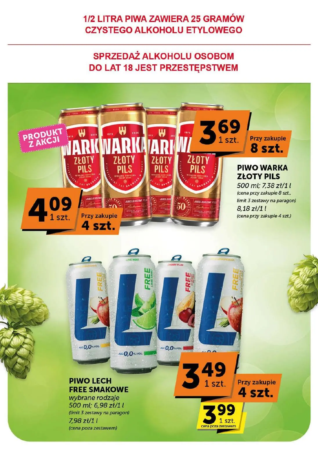 gazetka promocyjna groszek Supermarket - Strona 38