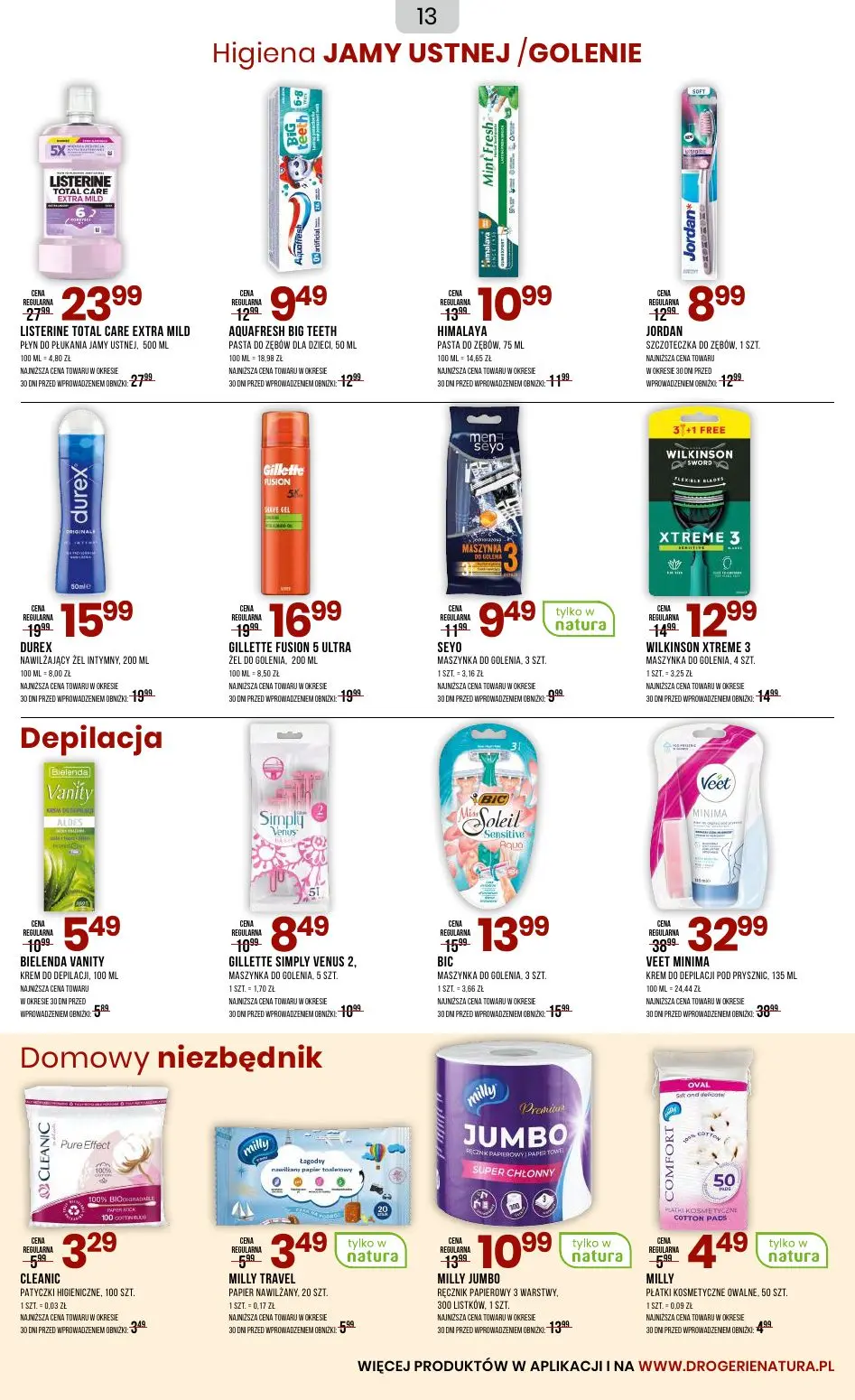gazetka promocyjna Natura Łap okazje na lato! - Strona 13
