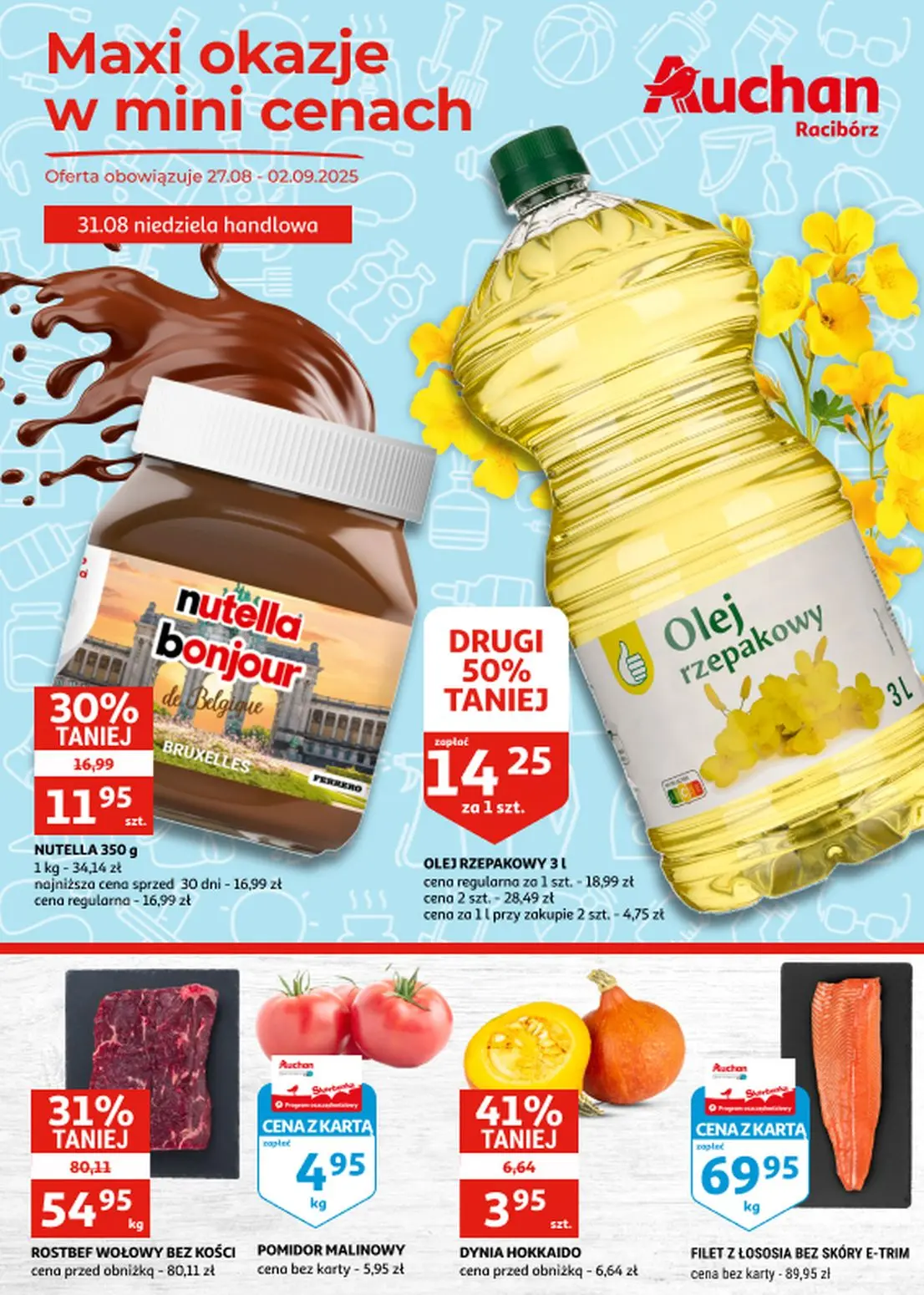 gazetka promocyjna Auchan Racibórz - Strona 1