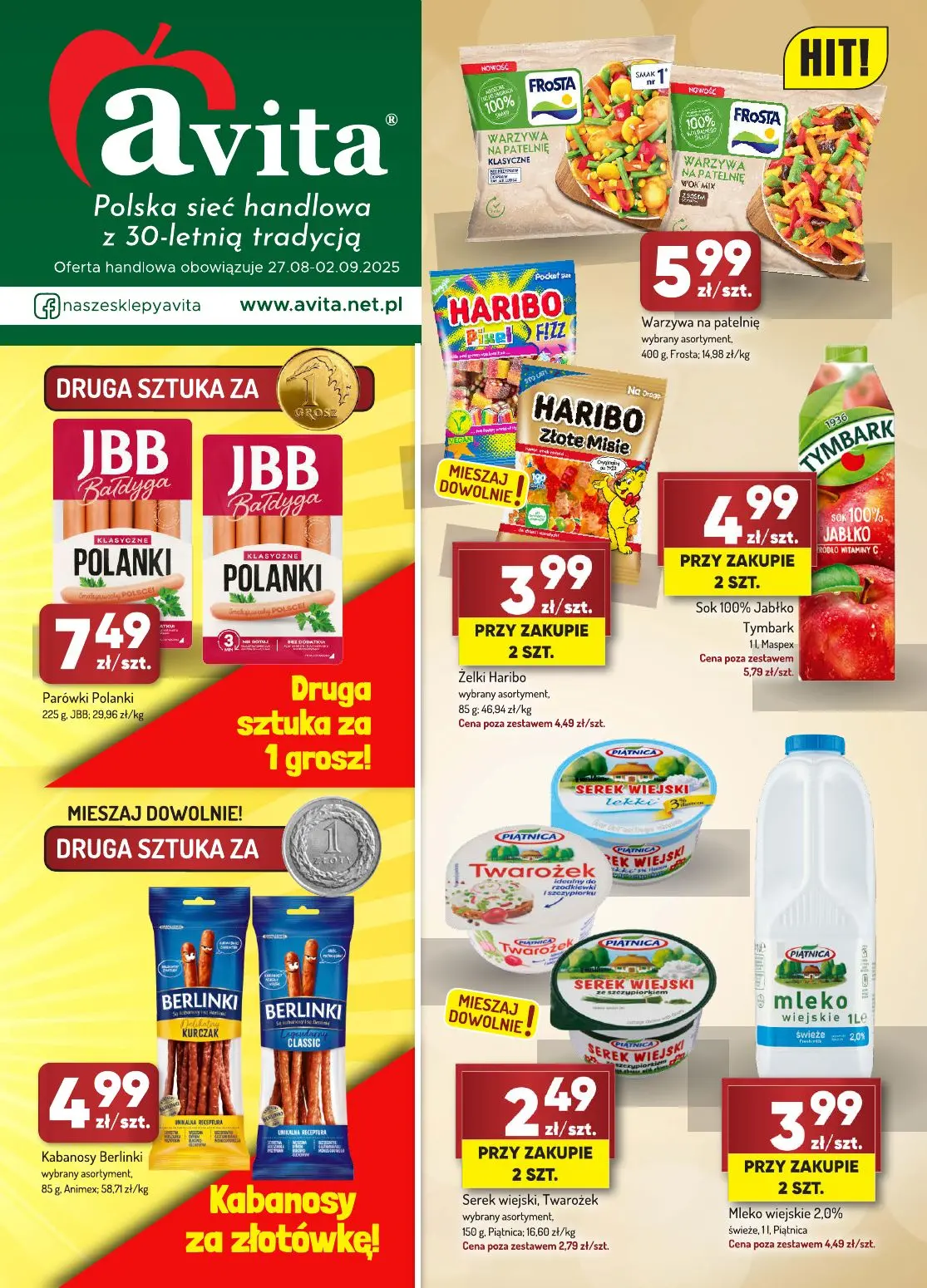 gazetka promocyjna Avita Polska sieć handlowa - Strona 1