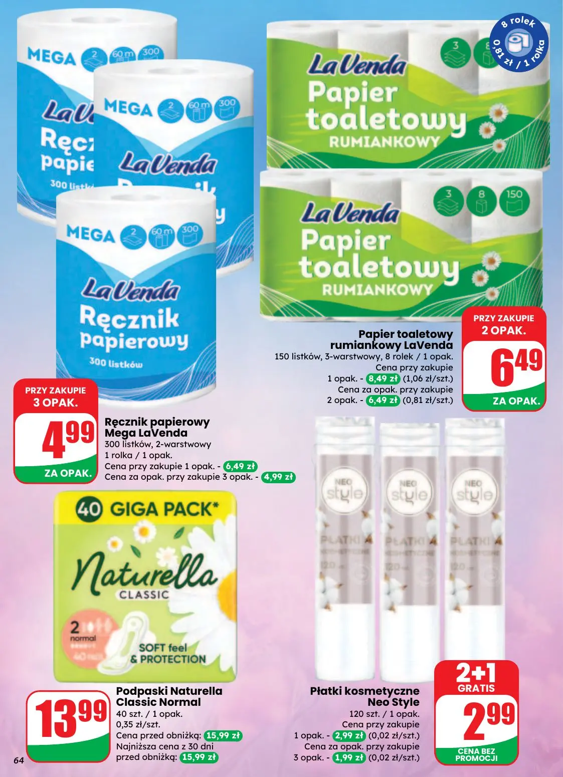 gazetka promocyjna dino Najlbliżej Ciebie - Strona 64