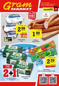 Gazetka promocyjna Gram Market, ważna od 2025-08-27 do 2025-09-02.