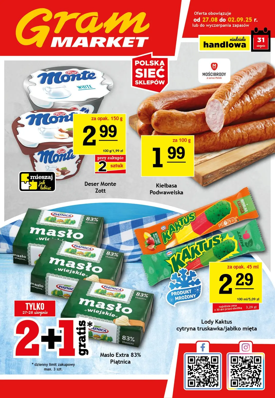 gazetka promocyjna Gram Market Polska sieć sklepów - Strona 1