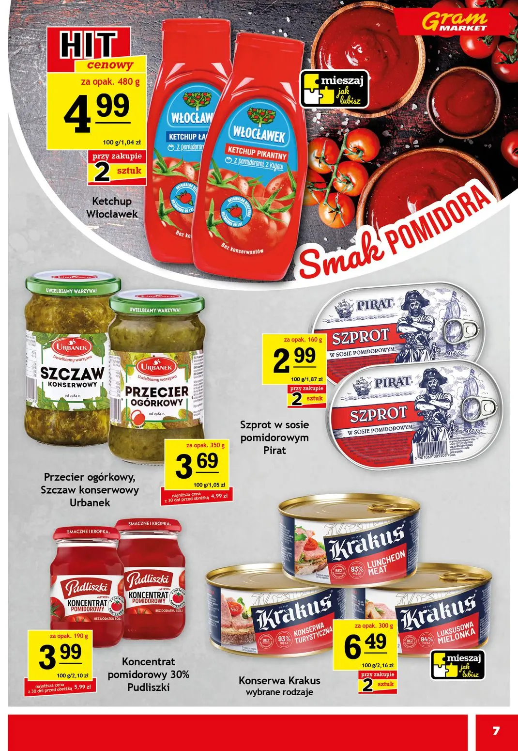 gazetka promocyjna Gram Market Polska sieć sklepów - Strona 7