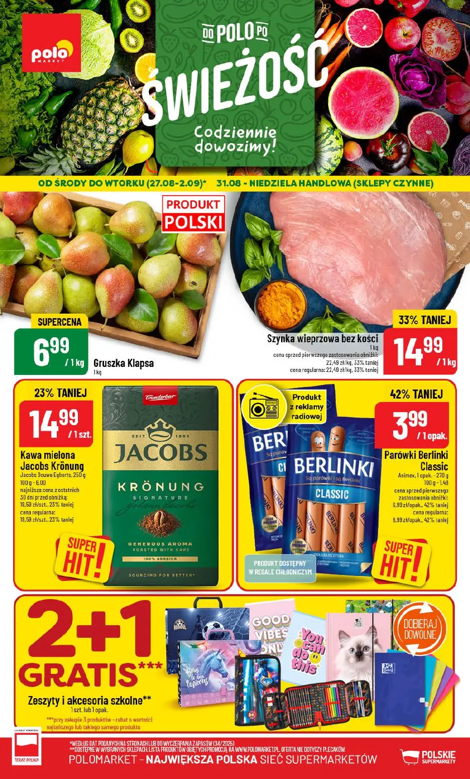 gazetka promocyjna POLOmarket Do Polo po Świeżość - Strona 1