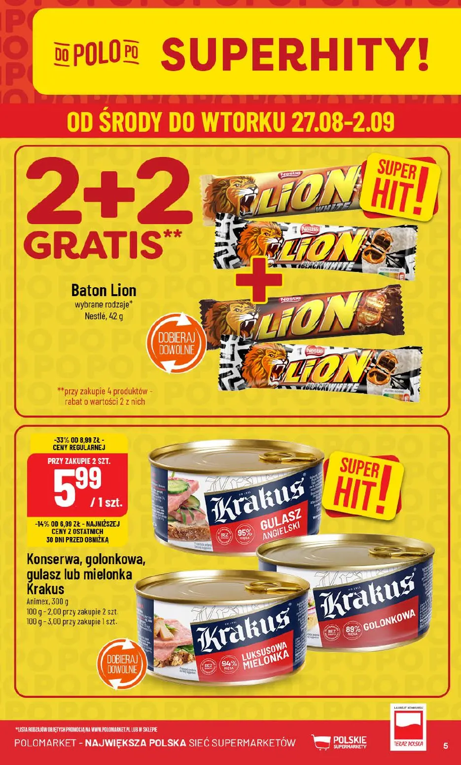 gazetka promocyjna POLOmarket Do Polo po Świeżość - Strona 5