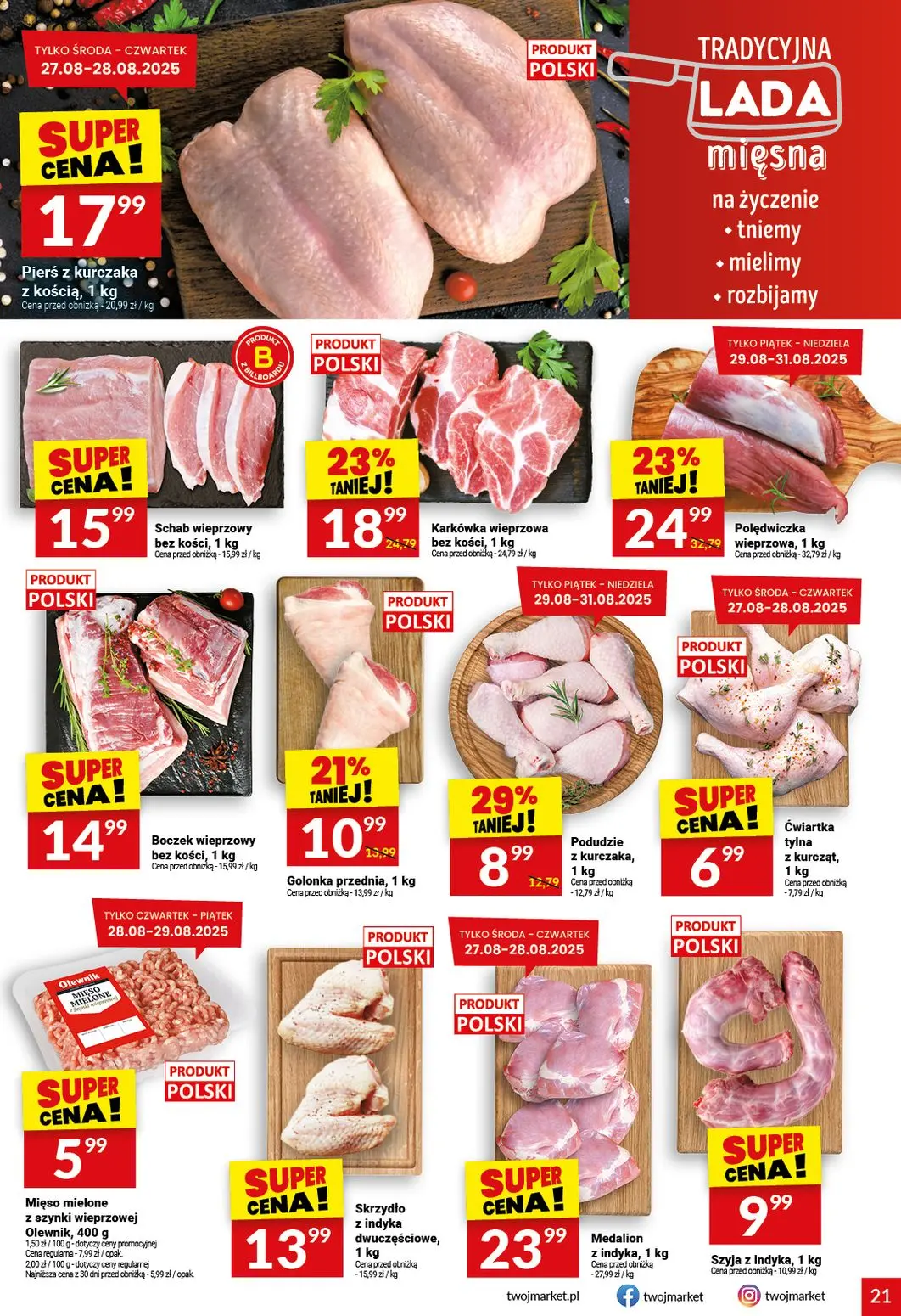 gazetka promocyjna Twój Market Moc promocji - Strona 21