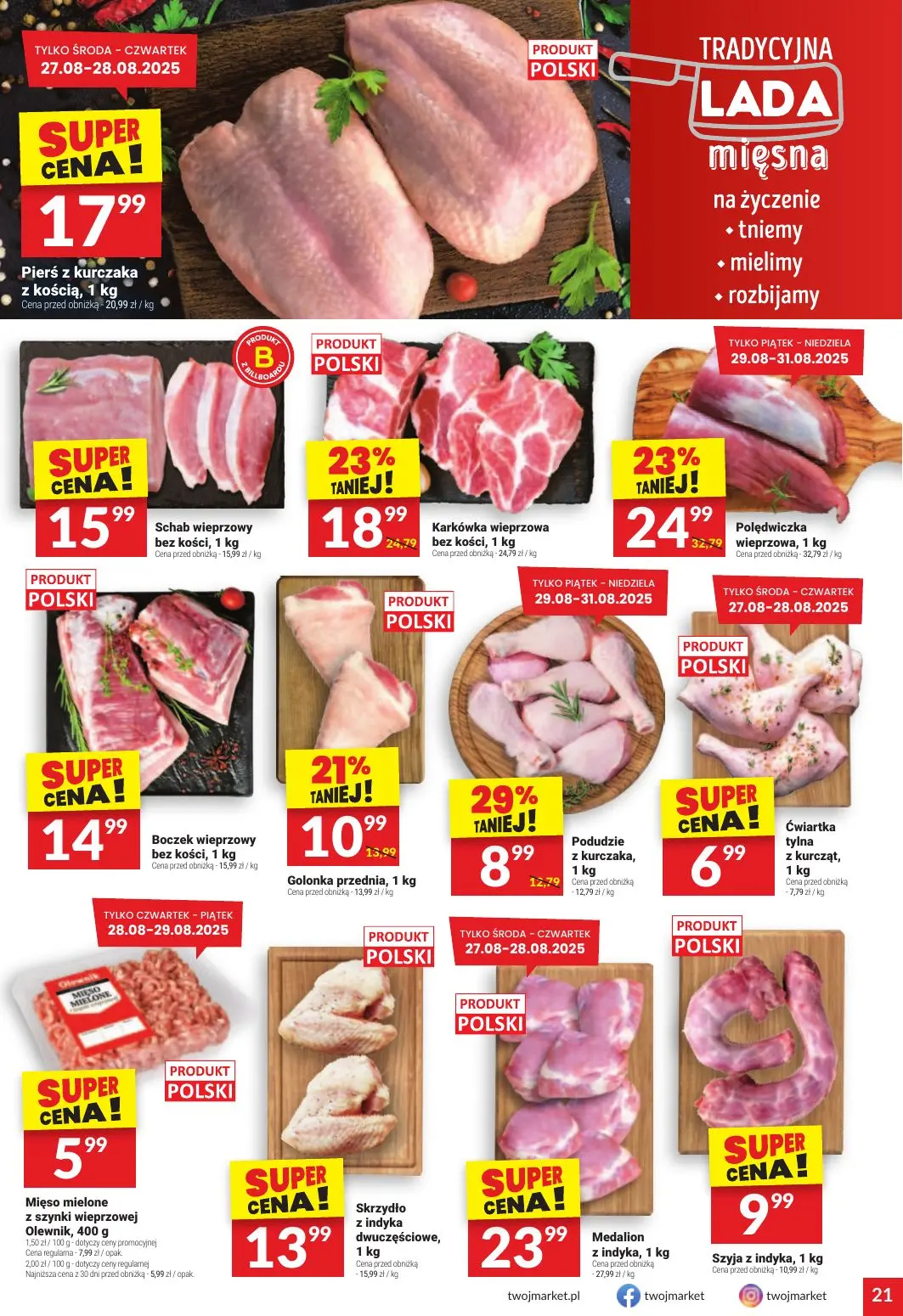 gazetka promocyjna Twój Market Moc promocji - Strona 21