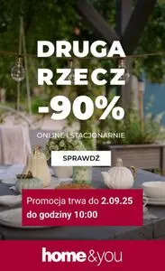 Gazetka promocyjna home&you, ważna od 2025-08-29 do 2025-09-02.