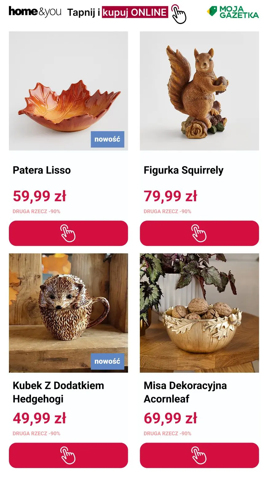gazetka promocyjna home&you Promocja druga rzecz -90% - Strona 4