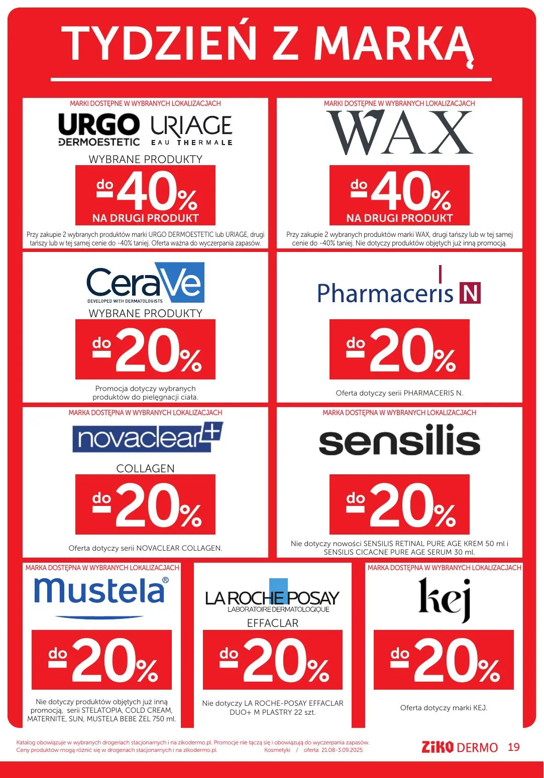 gazetka promocyjna Ziko Nowoczesna pielęgnacja - Strona 19