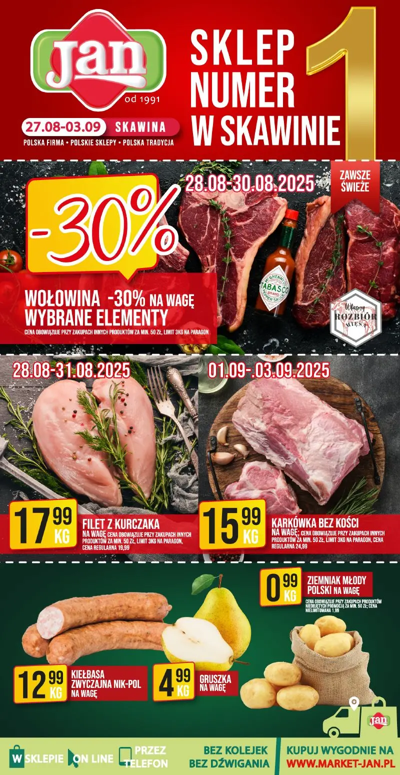 gazetka promocyjna Jan Skawina - Strona 1