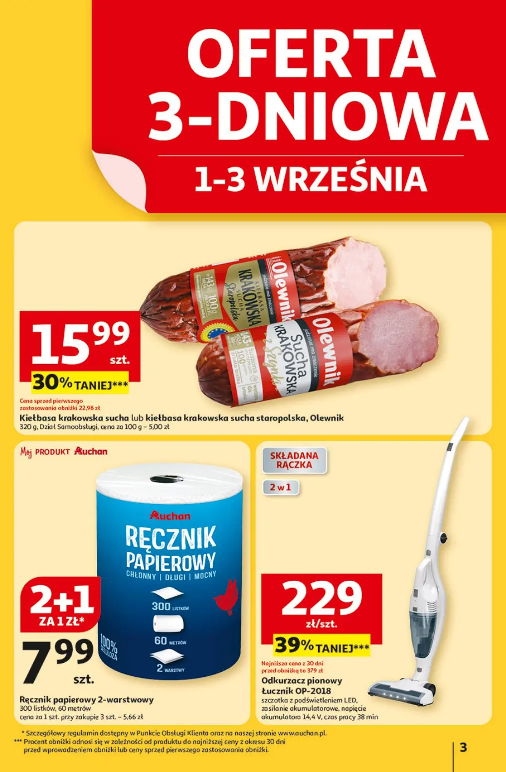 gazetka promocyjna Auchan Odlotowe ceny - Strona 3
