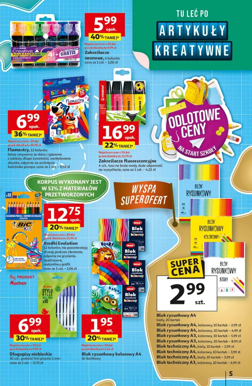 gazetka promocyjna Auchan Odlotowe ceny - Strona 5