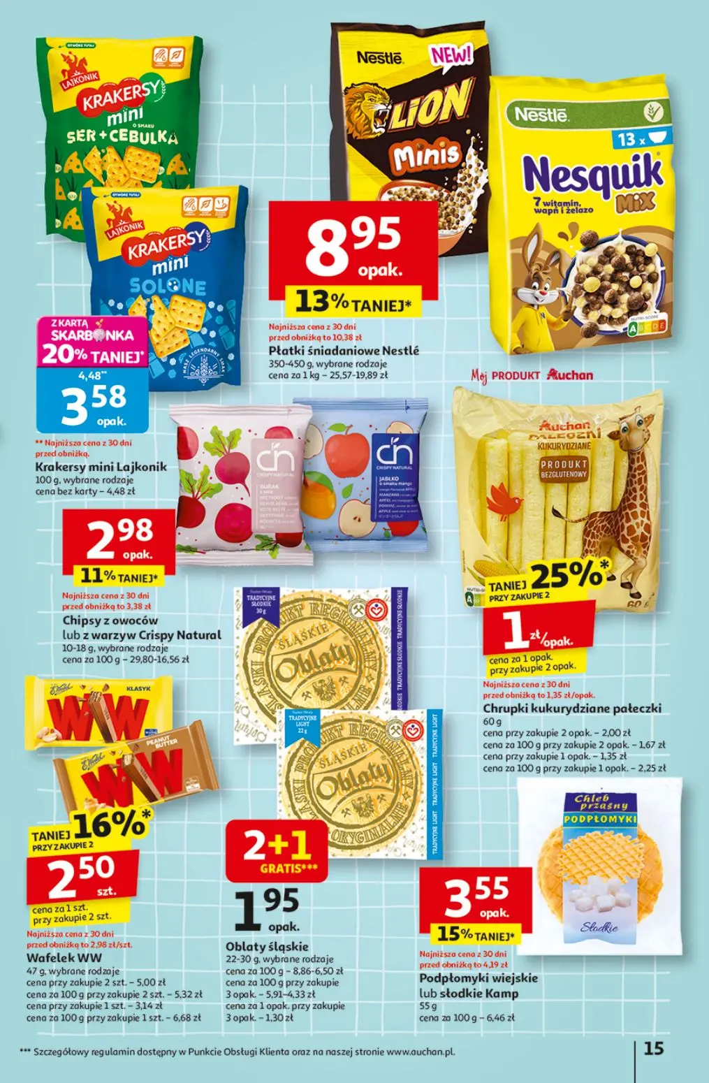 gazetka promocyjna Auchan Odlotowe ceny - Strona 15
