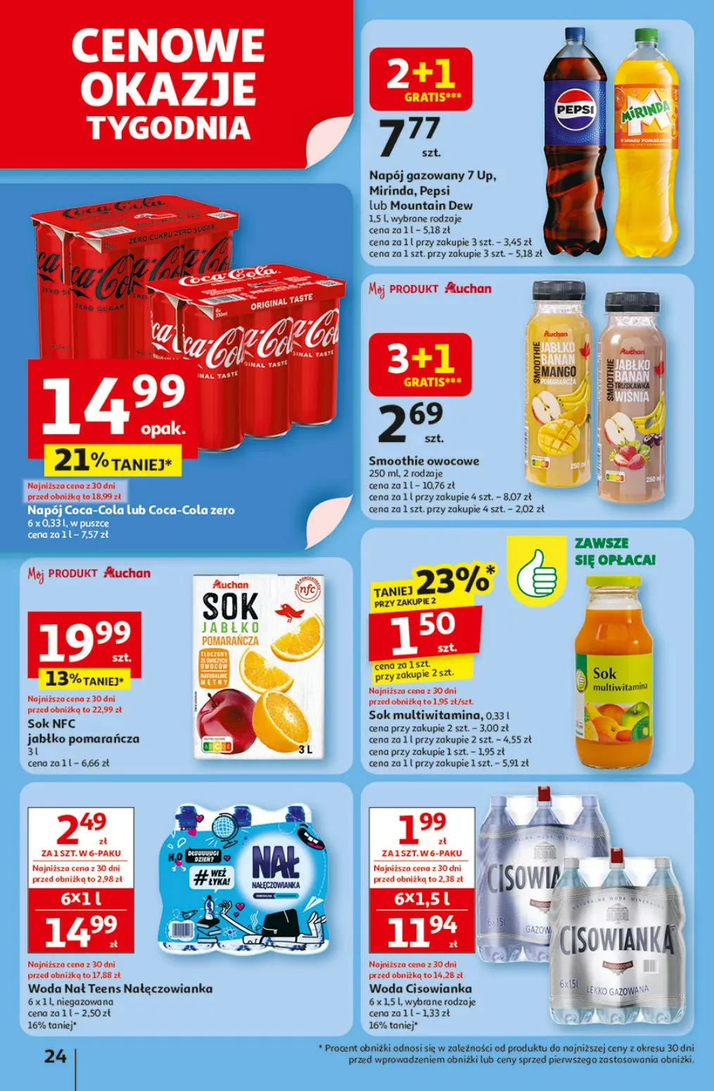 gazetka promocyjna Auchan Odlotowe ceny - Strona 24
