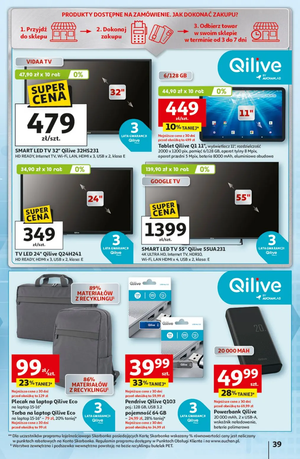gazetka promocyjna Auchan Odlotowe ceny - Strona 39