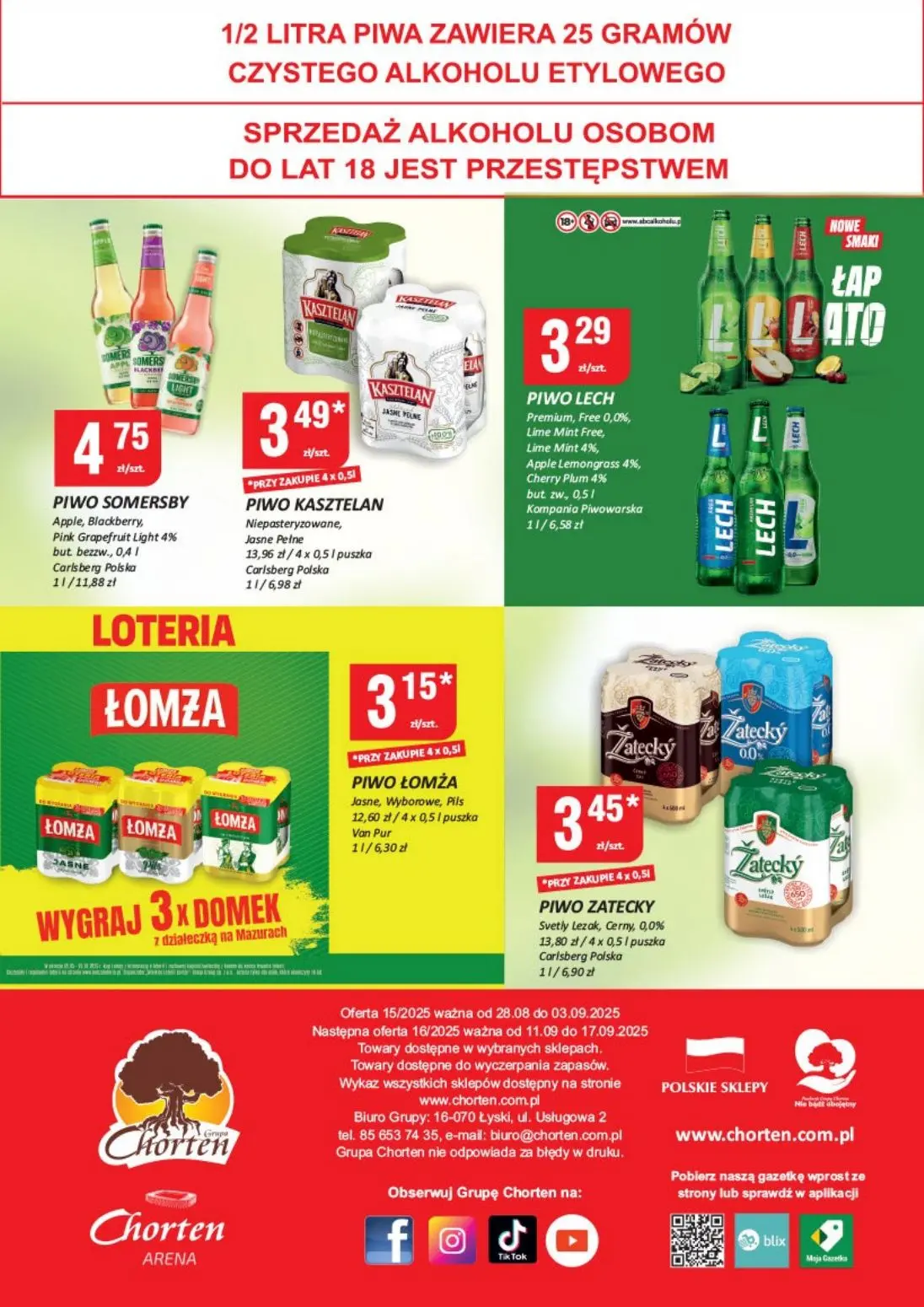 gazetka promocyjna Chorten Ciechanów - minimarket - Strona 4