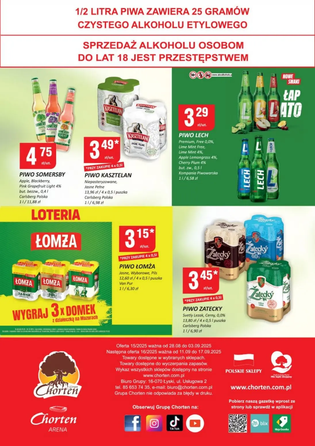 gazetka promocyjna Chorten Podlaskie - minimarket - Strona 4