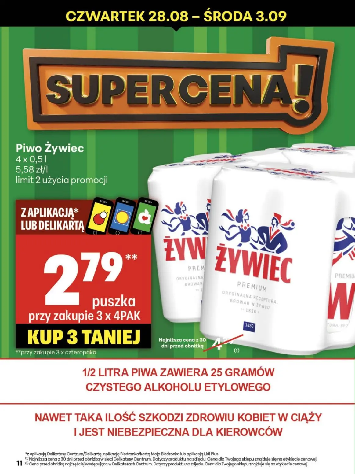 gazetka promocyjna Delikatesy Centrum Od czwartku - Strona 11