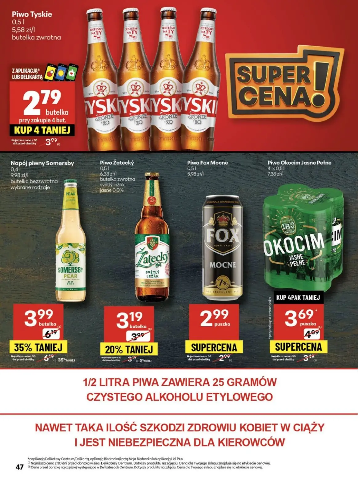 gazetka promocyjna Delikatesy Centrum Od czwartku - Strona 47