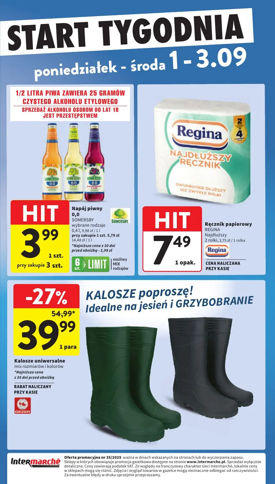 gazetka promocyjna Intermarche Wyprzedaż art. szkolnych - Strona 43
