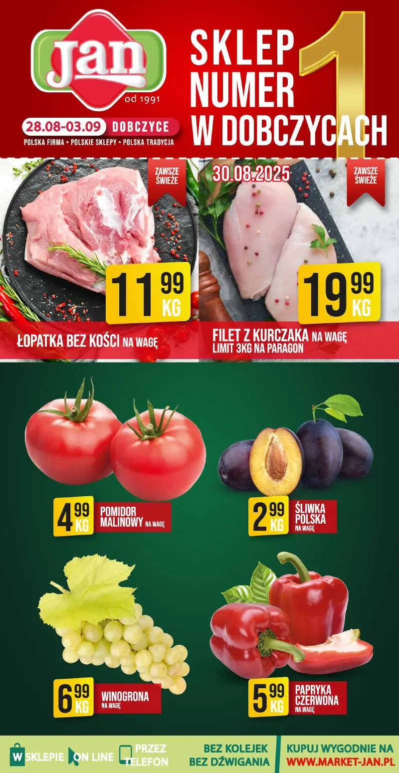 gazetka promocyjna Jan Dobczyce - Strona 1