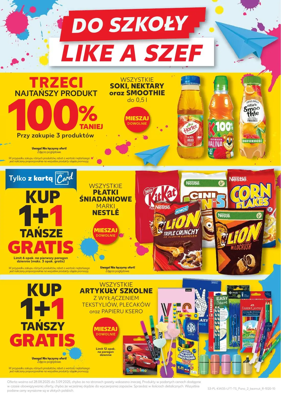 gazetka promocyjna Kaufland Do szkoły Like a Szef - Strona 3