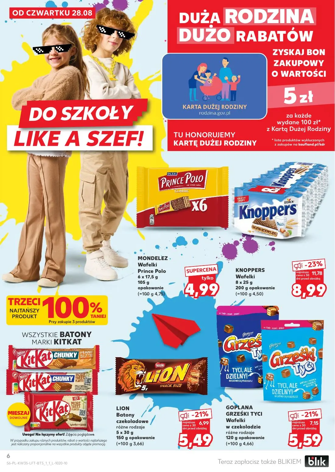 gazetka promocyjna Kaufland Do szkoły Like a Szef - Strona 6