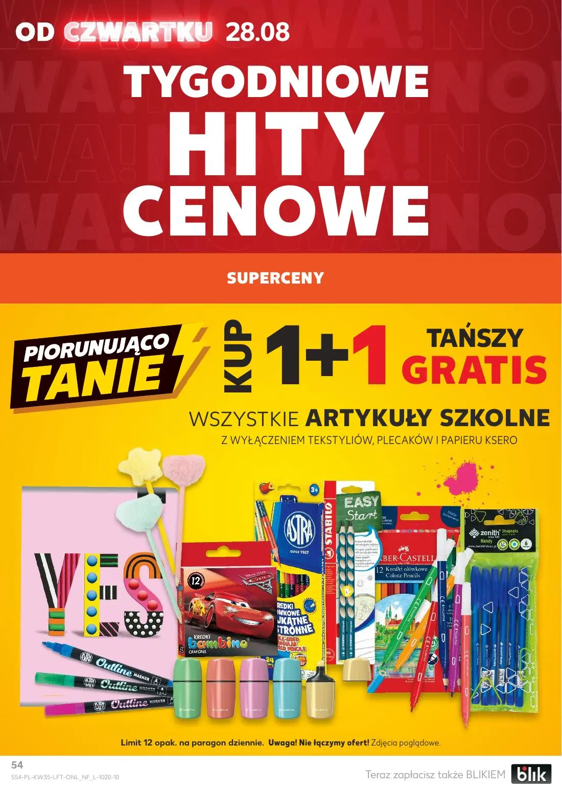 gazetka promocyjna Kaufland Do szkoły Like a Szef - Strona 54
