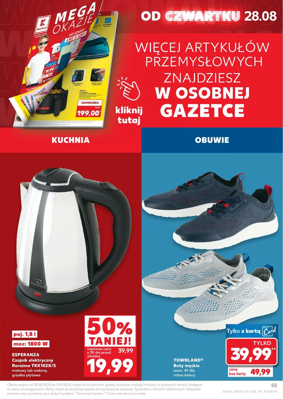 gazetka promocyjna Kaufland Do szkoły Like a Szef - Strona 55