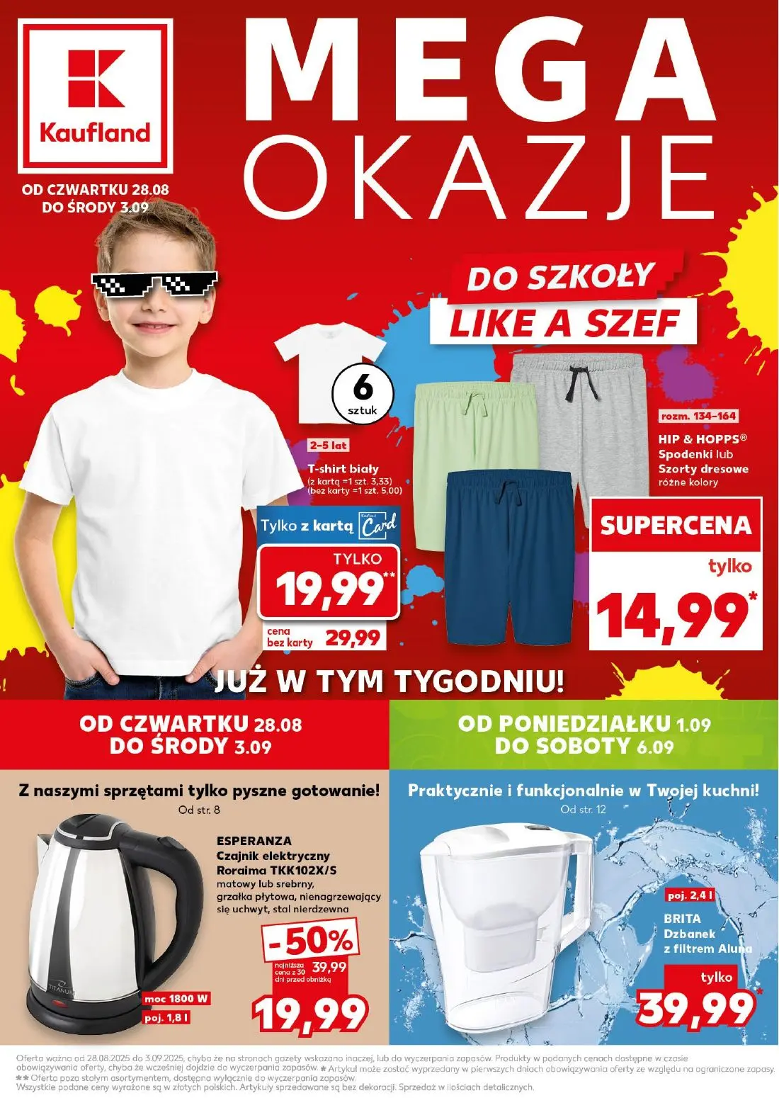 gazetka promocyjna Kaufland Mega okazje - Strona 1