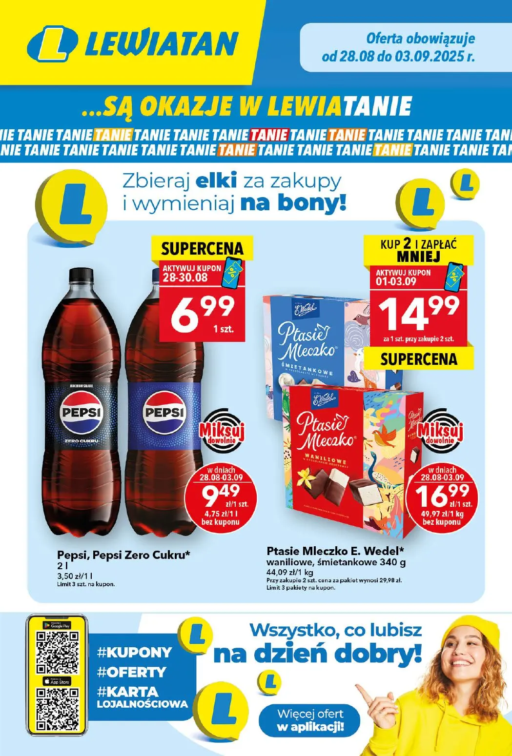 gazetka promocyjna LEWIATAN Są okazje w Lewiatanie - Strona 1