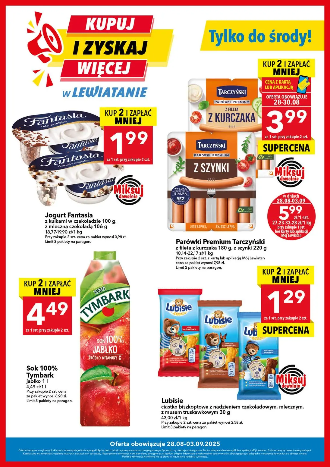 gazetka promocyjna LEWIATAN Kupuj i zyskaj więcej - Strona 1