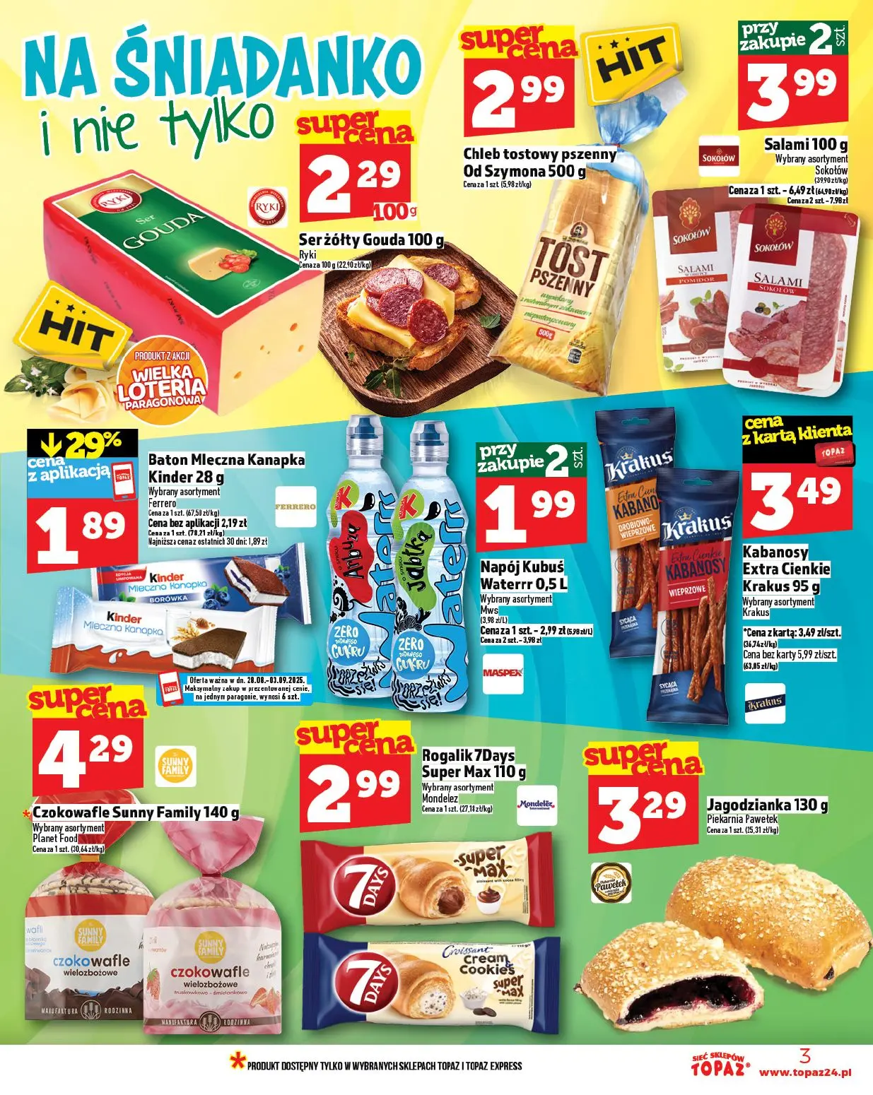 gazetka promocyjna Topaz Ogólna - Strona 3