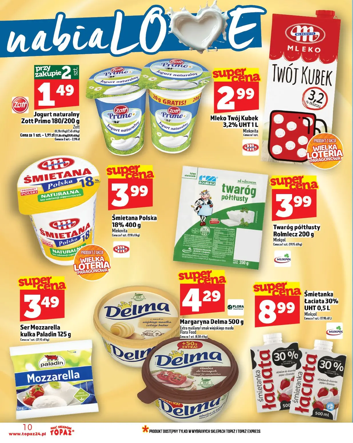 gazetka promocyjna Topaz Ogólna - Strona 10