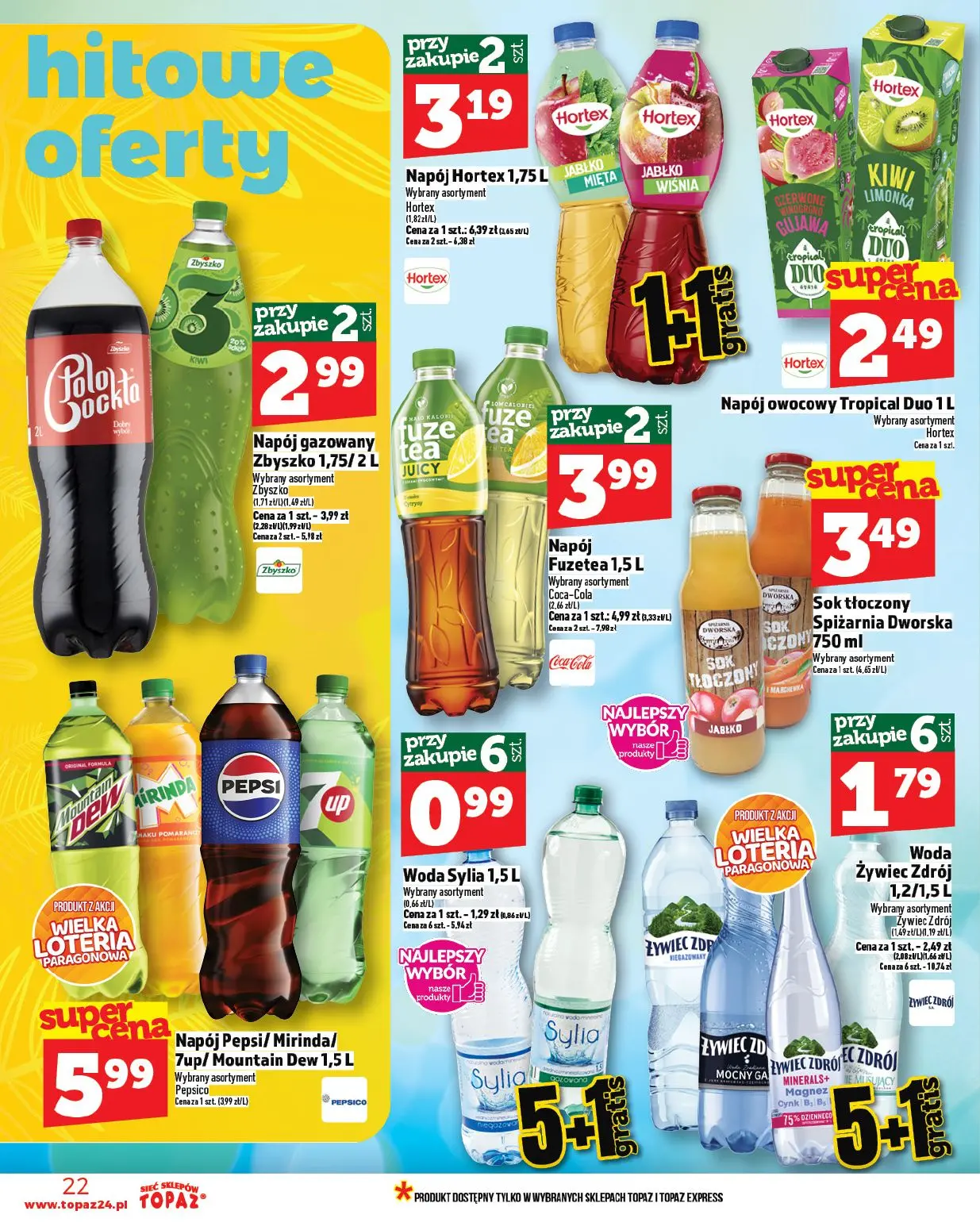gazetka promocyjna Topaz Ogólna - Strona 22