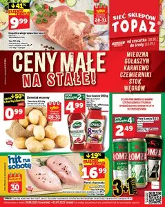 Gazetka promocyjna Topaz, ważna od 2025-08-28 do 2025-09-03.