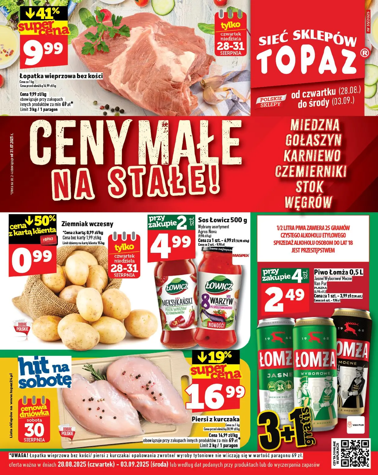 gazetka promocyjna Topaz Ceny małe - Strona 1