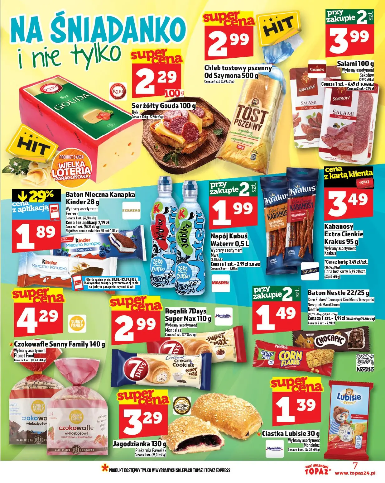 gazetka promocyjna Topaz Ceny małe - Strona 7