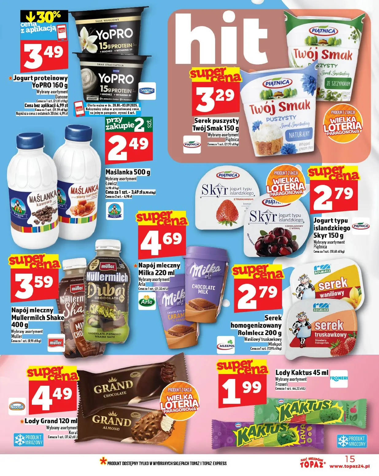 gazetka promocyjna Topaz Ceny małe - Strona 15