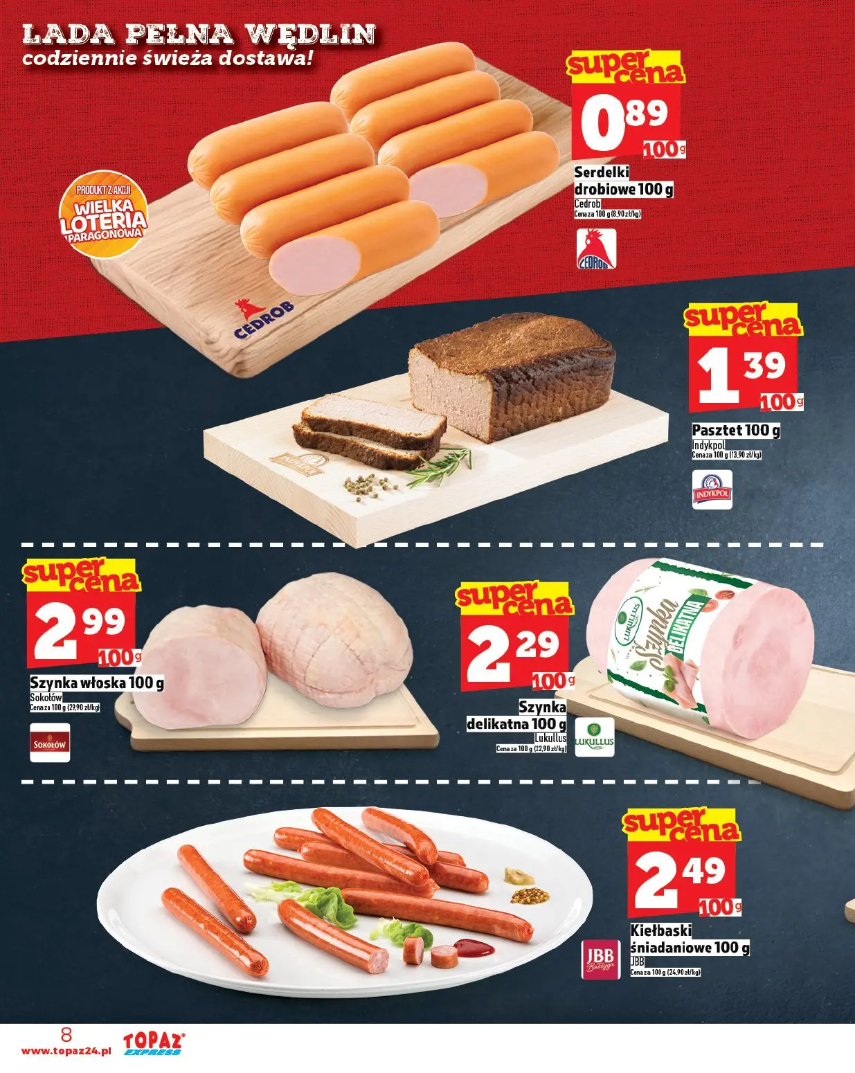 gazetka promocyjna Topaz Express - Strona 8