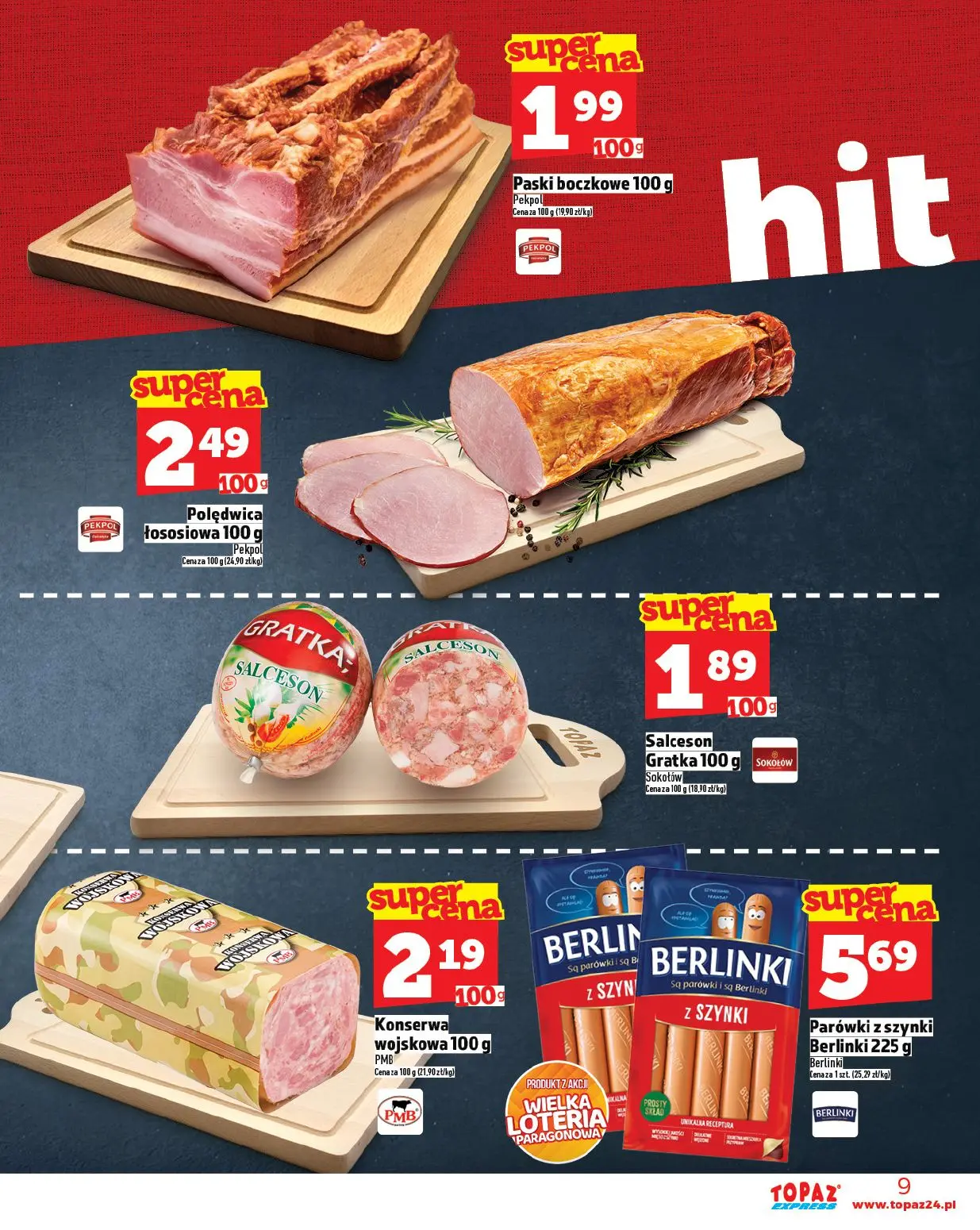 gazetka promocyjna Topaz Express - Strona 9