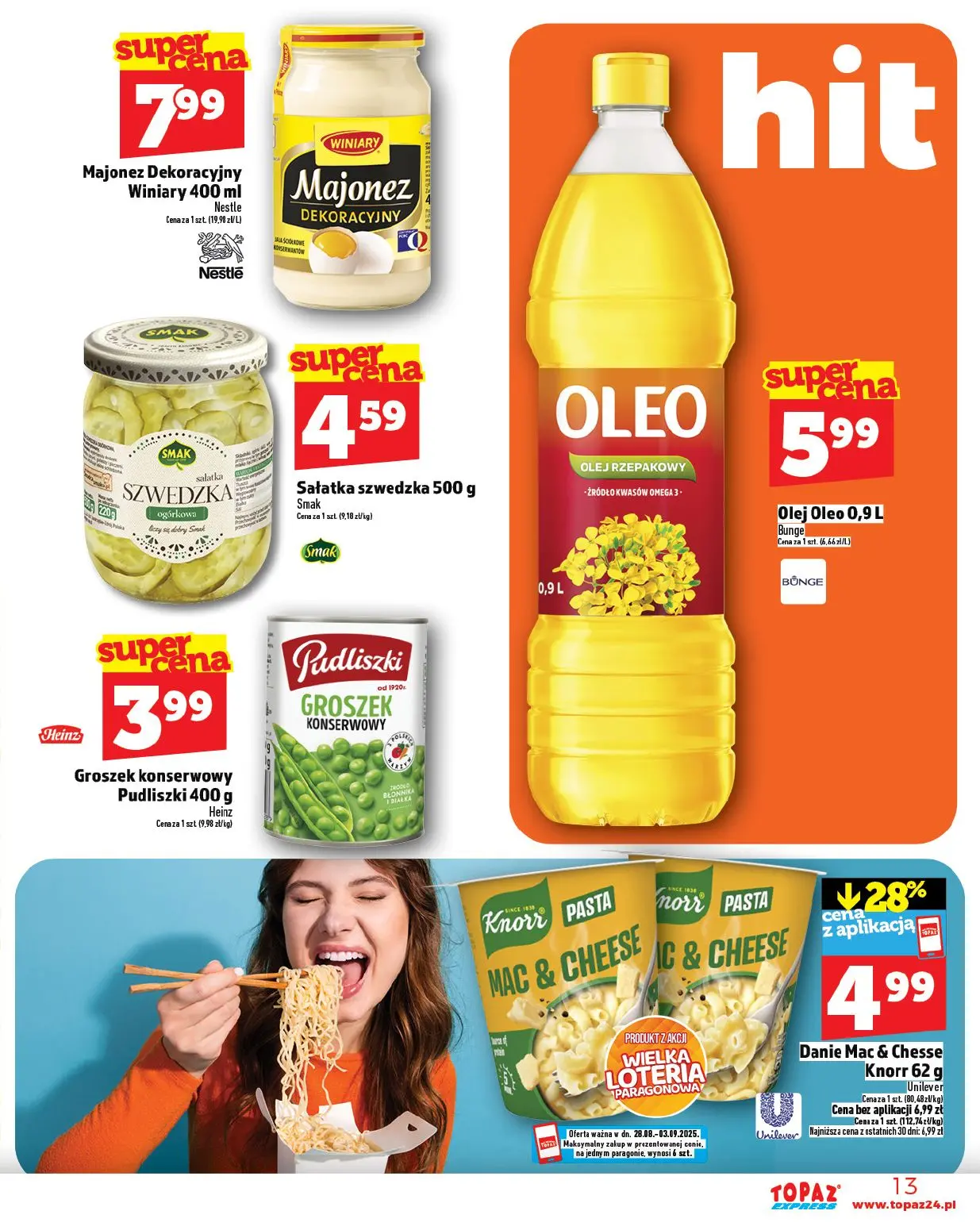 gazetka promocyjna Topaz Express - Strona 13