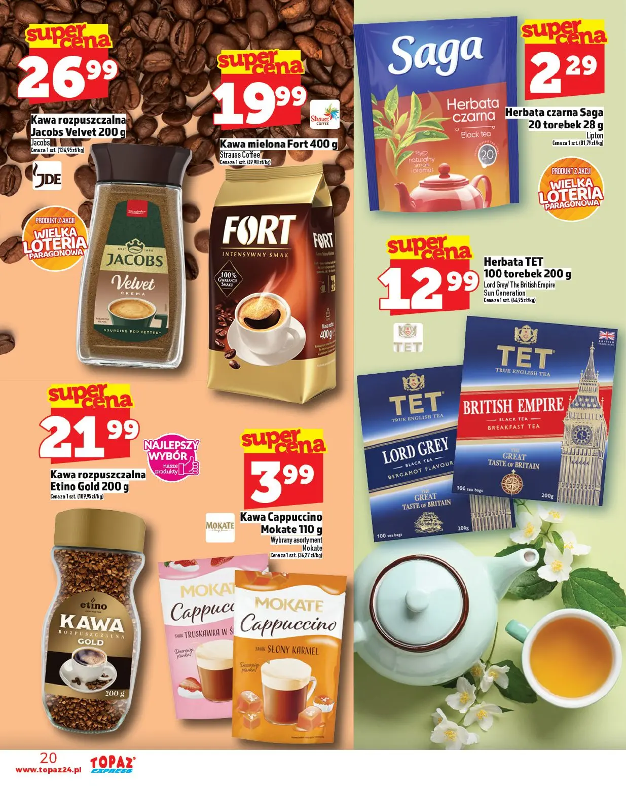 gazetka promocyjna Topaz Express - Strona 20
