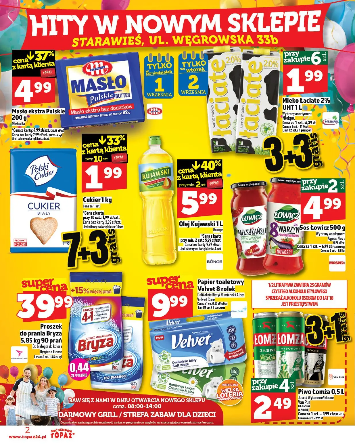 gazetka promocyjna Topaz Stara Wieś - otwarcie - Strona 2