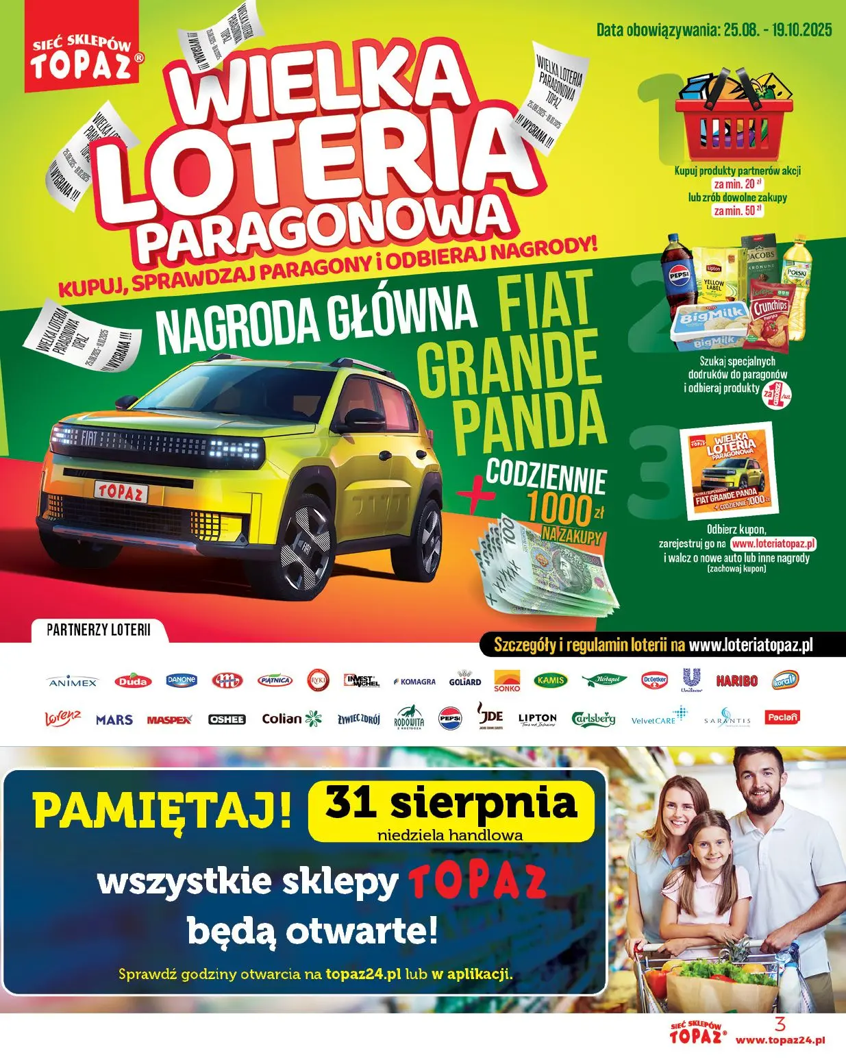 gazetka promocyjna Topaz Stara Wieś - otwarcie - Strona 3