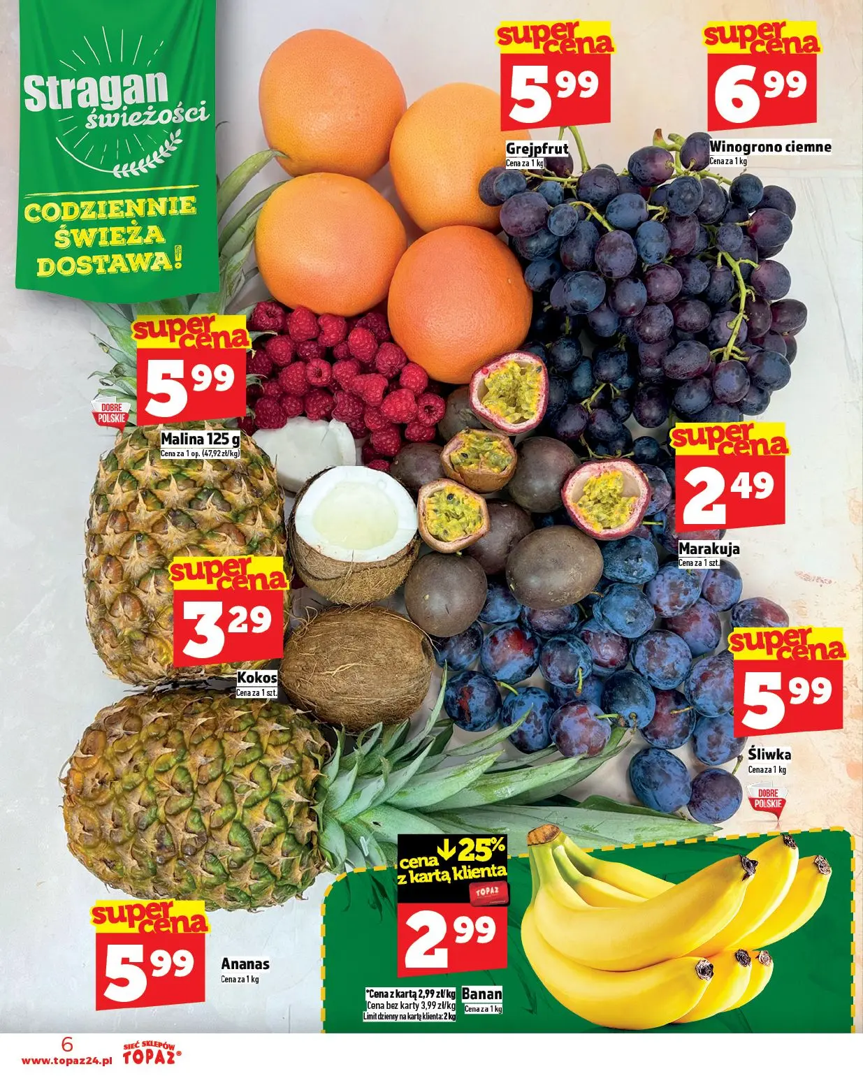 gazetka promocyjna Topaz Stara Wieś - otwarcie - Strona 6