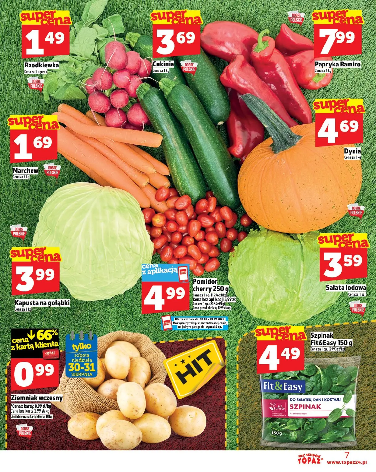 gazetka promocyjna Topaz Stara Wieś - otwarcie - Strona 7